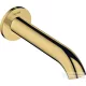 Hansgrohe AXOR UNO 178 mm-es kádkifolyó, polírozott arany hatású 38411990