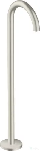 Hansgrohe AXOR Uno szabadon álló kádkifolyó alaptest nélkül, rozsdamentes acél hatású 38412800