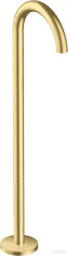 Hansgrohe AXOR Uno szabadon álló kádkifolyó alaptest nélkül, szálcsiszolt sárgaréz hatású 38412950