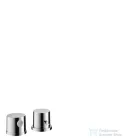 Hansgrohe AX Uno 2-lyukú, peremre szerelhető termosztátos kádcsaptelep DN15, króm  38480000