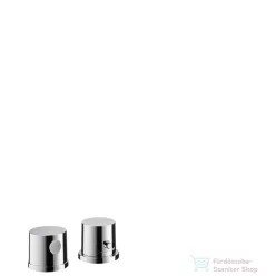   Hansgrohe AX Uno 2-lyukú, peremre szerelhető termosztátos kádcsaptelep DN15, króm  38480000