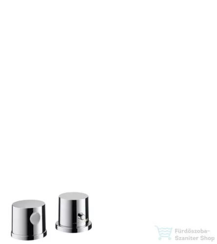 Hansgrohe AX Uno 2-lyukú, peremre szerelhető termosztátos kádcsaptelep DN15, króm  38480000