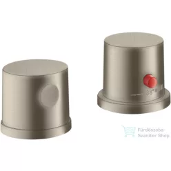   Hansgrohe AXOR UNO 2 üléses peremre szerelhető termosztátos kádcsaptelep, szálcsiszolt nikkel 38480820