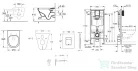 Grohe Rapid SL falra szerelhető WC szett, Villeroy & Boch Omnia Architectura CeramicPlus WC soft close ülőkével, Skate Cosmopolitan króm nyomólappal 38528SET-KB