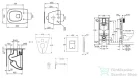 Grohe Rapid SL falra szerelhető WC szett, Ideal Standard Tesi WC ülőkével, Skate Cosmopolitan króm nyomólappal 38528SET-KF