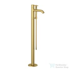   Kludi BOZZ szabadonálló kádtöltő csaptelep, szálcsiszolt arany 38590N076