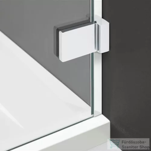 Radaway Arta KDJ II 130B zuhanykabin balos ajtó része, króm 386457-03-01L+1386045-03-01L