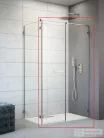 Radaway Arta KDS II 100B zuhanyajtó balos 386521-03-01R+1386103-03-01