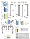 Radaway Arta KDS I 140J zuhanyajtó jobbos 386820-03-01R+1386105-03-01