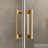 Radaway Idea DWJ Gold 130 tolóajtó balos 387017-09-01L