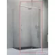 Radaway Idea KDJ 100J zuhanykabin jobbos ajtó része, szálcsiszolt króm 387040-91-01R