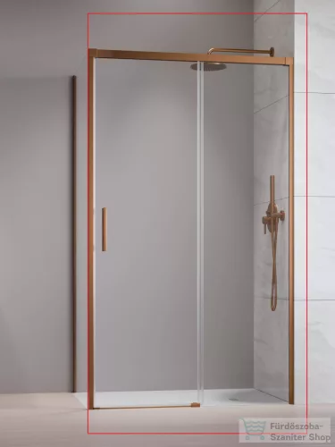 Radaway Idea KDJ 120J zuhanykabin jobbos ajtó része, szálcsiszolt réz 387042-93-01R