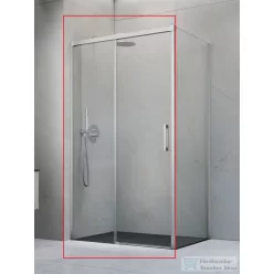   Radaway Idea KDJ 140B zuhanykabin balos ajtó része, szálcsiszolt króm 387044-91-01L