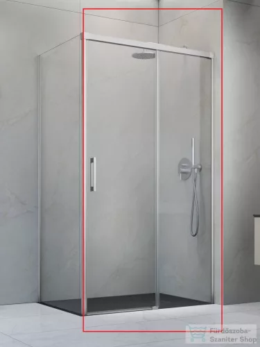 Radaway Idea KDJ 140J zuhanykabin jobbos ajtó része, szálcsiszolt króm 387044-91-01R