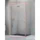Radaway Idea KDJ 160B zuhanykabin balos ajtó része, szálcsiszolt króm 387046-91-01L