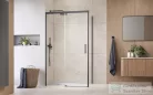 Radaway Idea KDJ 160B zuhanykabin balos ajtó része, szálcsiszolt fegyvermetál 387046-92-01L