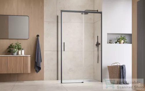 Radaway Idea KDJ 160J zuhanykabin jobbos ajtó része, szálcsiszolt fegyvermetál 387046-92-01R