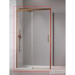  Radaway Idea KDJ 160B zuhanykabin balos ajtó része, szálcsiszolt réz 387046-93-01L