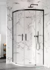 Radaway Idea Black PDD 90x90 íves zuhanykabin 387139-01-01+387140-54-01