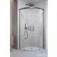 Radaway Idea 6 PDD 100x100 íves zuhanykabin, szálcsiszolt fegyvermetál profil 387139-01-01+387142-92-01