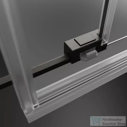 Radaway Idea 6 PDD 100x100 íves zuhanykabin, szálcsiszolt fegyvermetál profil 387139-01-01+387142-92-01