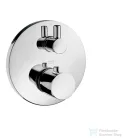 Hansgrohe AX Uno Termosztátos csaptelep falsík alatti szereléshez, elzáró- és váltószeleppel, króm 38720000