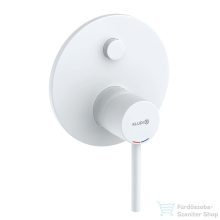   Kludi BOZZ falsík alatti 2 funkciós csaptelep belső egység nélkül, matt fehér 387595376