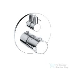   Kludi ZENTA SL falsík alatti termosztátos csaptelep, 2 funkciós, króm 388100545