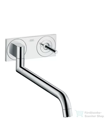 Hansgrohe AX Uno 2  egykaros fali konyhai csaptelep színkészlet falsík alatti szereléshez, króm 38815000
