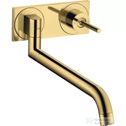  Hansgrohe AXOR Uno 2 fali mosogató csaptelep alaptest nélkül, polírozott arany hatású 38815990
