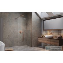   Radaway Modo New II 50 zuhanyfal, szálcsiszolt réz (389054-93-01)