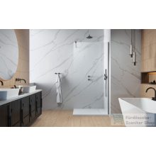   Radaway Modo New II 75 zuhanyfal, szálcsiszolt fegyvermetál (389075-92-01)