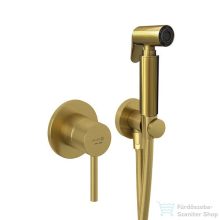   Kludi Bozz  bidécsap kézizuhannyal, szálcsiszolt arany 38998N076