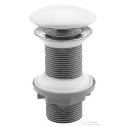   Sapho ISVEA klik-klak mosdólefolyó, 5/4“, 20-70mm, fehér kerámia fedéllel (38TP0161I)