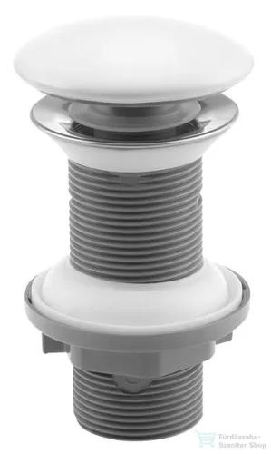 Sapho ISVEA klik-klak mosdólefolyó, 5/4“, 20-70mm, fehér kerámia fedéllel (38TP0161I)