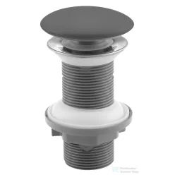   Sapho ISVEA klik-klak mosdólefolyó, 5/4“, 20-70mm, antracit kerámia fedéllel (38TP0162I)