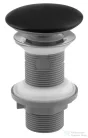 Sapho ISVEA klik-klak mosdólefolyó, 5/4“, 20-70mm, matt fekete kerámia fedéllel (38TP0163I)