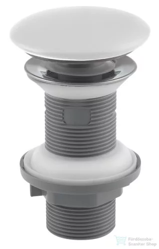 Sapho ISVEA klik-klak mosdólefolyó, 5/4“, 20-70mm, matt fehér kerámia fedéllel (38TP0166I)