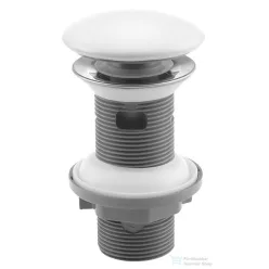   Sapho ISVEA klik-klak mosdólefolyó, 5/4“, 20-70mm, fehér kerámia fedéllel (38TP0171I)