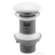 Sapho ISVEA klik-klak mosdólefolyó, 5/4“, 20-70mm, fehér kerámia fedéllel (38TP0171I)
