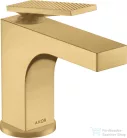 Hansgrohe AXOR CITTERIO 90 mosdó csaptelep automata leeresztővel,rombuszmetszéses fogantyúval,szálcsiszolt arany hatású 39001250