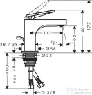 Hansgrohe AXOR CITTERIO 90 mosdó csaptelep automata leeresztővel,rombuszmetszéses fogantyúval,polírozott vörös arany hatású 39001300