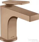 Hansgrohe AXOR CITTERIO 90 mosdó csaptelep automata leeresztővel,rombuszmetszéses fogantyúval,szálcsiszolt vörös arany hatású 39001310