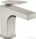 Hansgrohe AXOR CITTERIO 90 mosdó csaptelep automata leeresztővel,rombuszmetszéses fogantyúval,rozsdamentes acél hatású 39001800