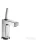 Hansgrohe AXOR CITTERIO mosdó csaptelep DN15, automata leeresztővel, króm 39010000