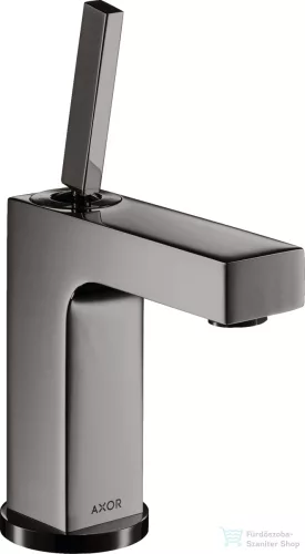 Hansgrohe AXOR CITTERIO 110 mosdó csaptelep automata leeresztővel,polírozott fekete króm 39010330