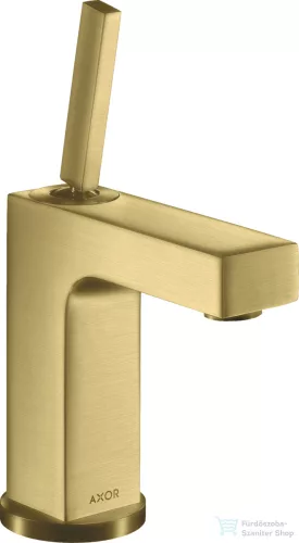 Hansgrohe AXOR CITTERIO 110 mosdó csaptelep automata leeresztővel,szálcsiszolt sárgaréz hatású 39010950