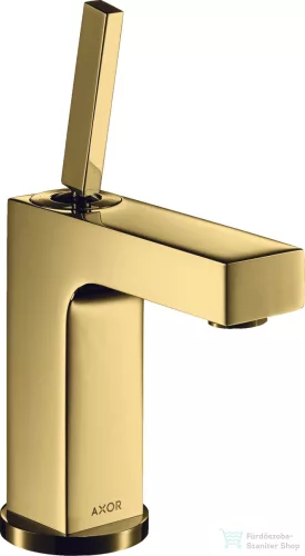 Hansgrohe AXOR CITTERIO 110 mosdó csaptelep automata leeresztővel,polírozott arany hatású 39010990