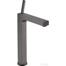   Hansgrohe AXOR CITTERIO 280 magasított mosdó csaptelep automata leeresztővel,szálcsiszolt fekete króm 39020340