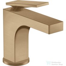   Hansgrohe AXOR CITTERIO 90 mosdó csaptelep automata leeresztővel,szálcsiszolt bronz 39022140